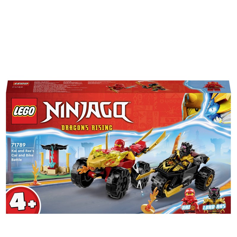 Ninjago 71789 Battaglia Su Auto E Moto Di Kai E Ras