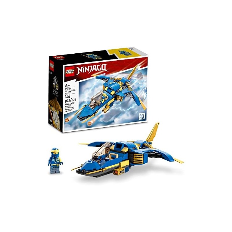 Ninjago 71784 Jet Fulmine Di Jay Evolution