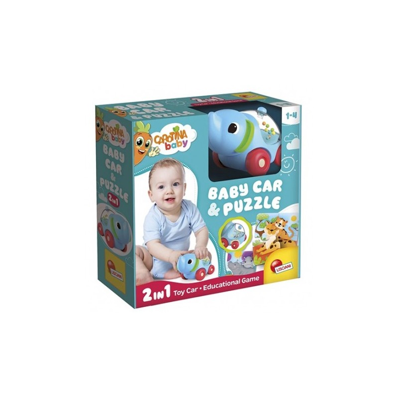 Carotina 102280 Baby Auto E Puzzle 2in1