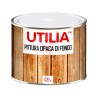 Utilia FONDO BIANCO OPACO PER LEGNO ml. 500