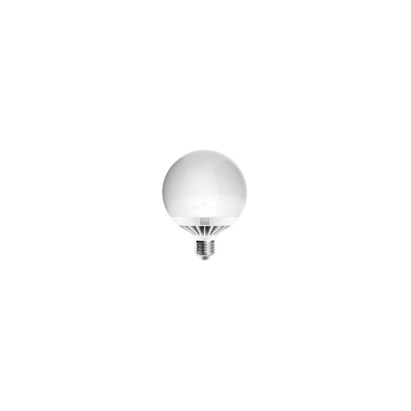 Ecolight LAMPADA A LED GLOBO E27 luce fredda 20 W