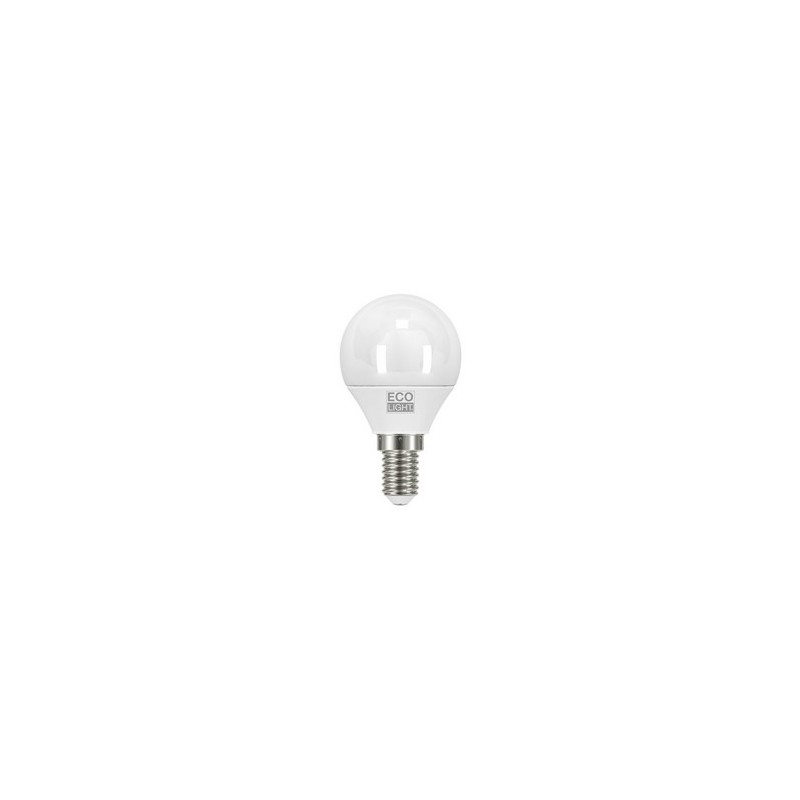 Ecolight LAMPADA A LED MINI GLOBO E14 luce fredda 6 W