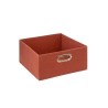 Portaoggetti 138886l 31x31x15 Terracotta