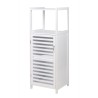 WHITE MOBILE C/SPORTELLO CM.36X33X98H