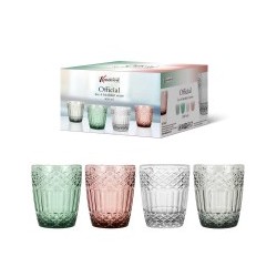 OFFICIAL SET 4 BICCHIERI ACQUA