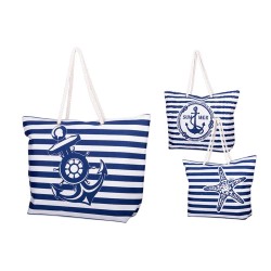 BORSA MARE STRIPE BLU...