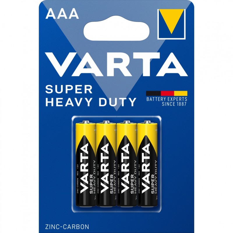 VARTA BATT SUPERLIFE ZINCO MINISTILO BL 4 PZ