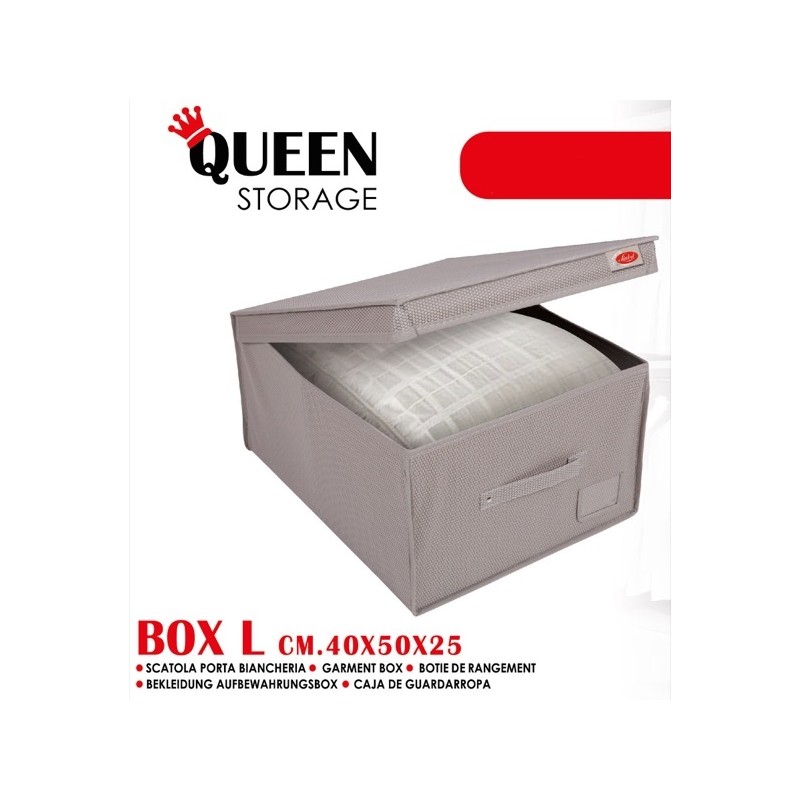 QUEEN TORTORA BOX L CM.50X40X25 0028