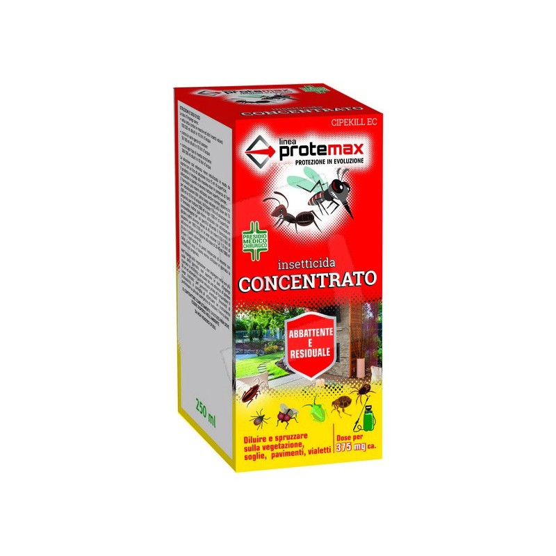 INSETTICIDA MULTINSETTO CONCENTRATO  ml. 250 astuccio con misurino