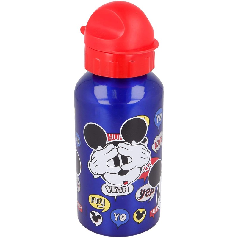 Mickey Eo50139 Borraccia Alluminio 500 Ml