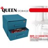 QUEEN PETROLIO BOX 2 CASSETTI CM.30X30X25 0347