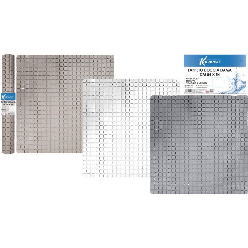TAPPETO DOCCIA DAMA CM.54X54