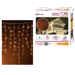 TENDA SFALSATA 736 LED BIANCO