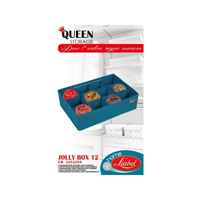 QUEEN PETROLIO JOLLY BOX 12 CM.32X22X9 0341