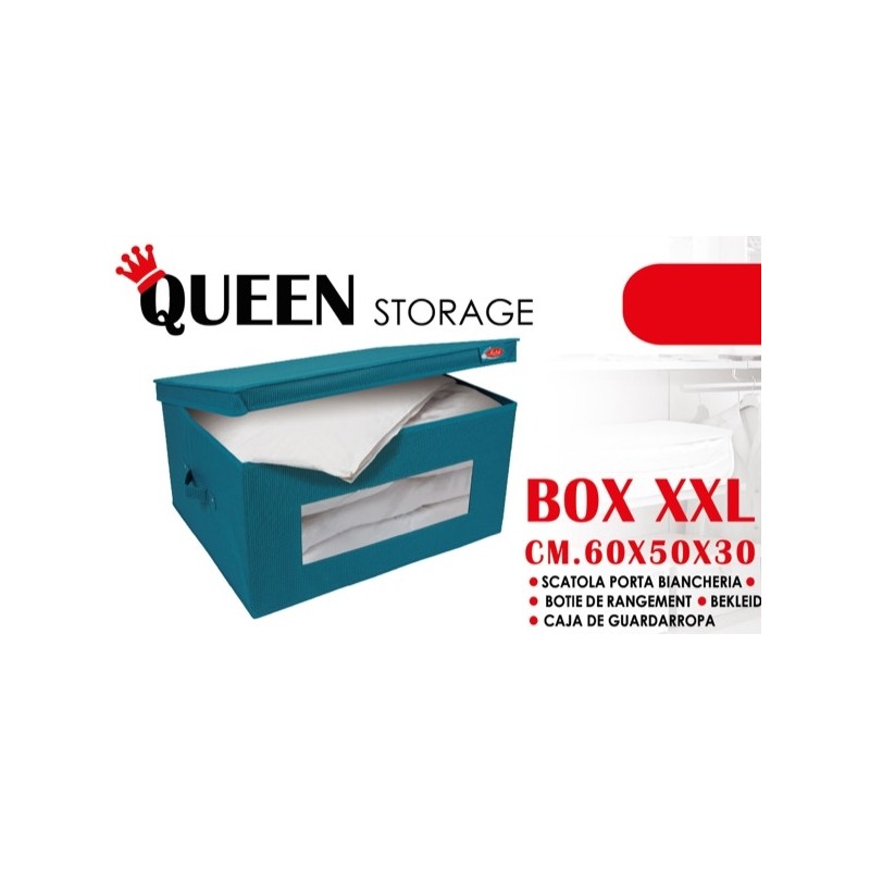 QUEEN PETROLIO BOX XXL CM.60X50X300337