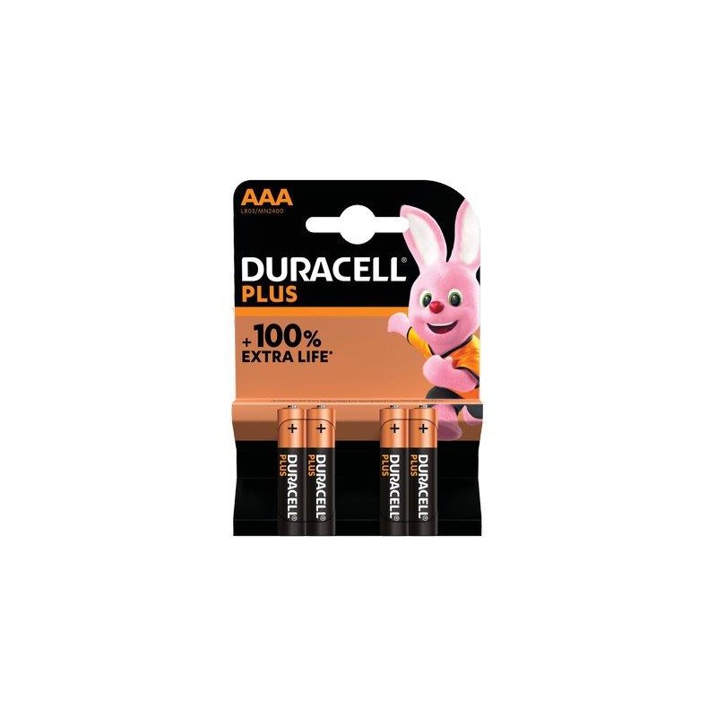 PILA MINI STILO AAA PLUS100 POWER DURACELL